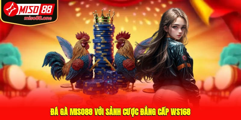 Đá gà MISO88 với sảnh cược đẳng cấp WS168